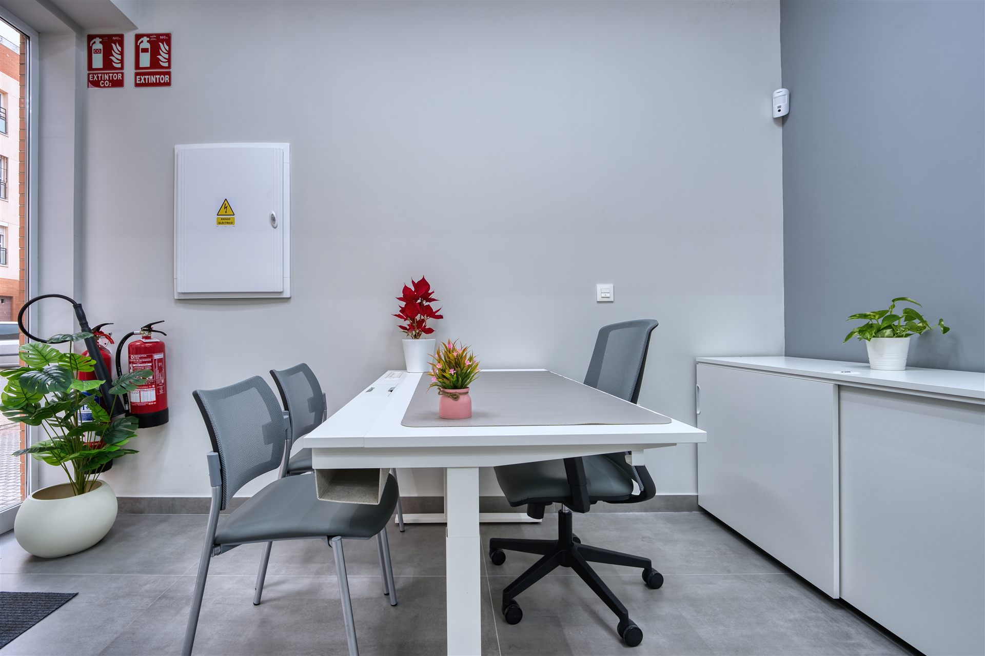 Espacio de trabajo del laboratorio Sídental